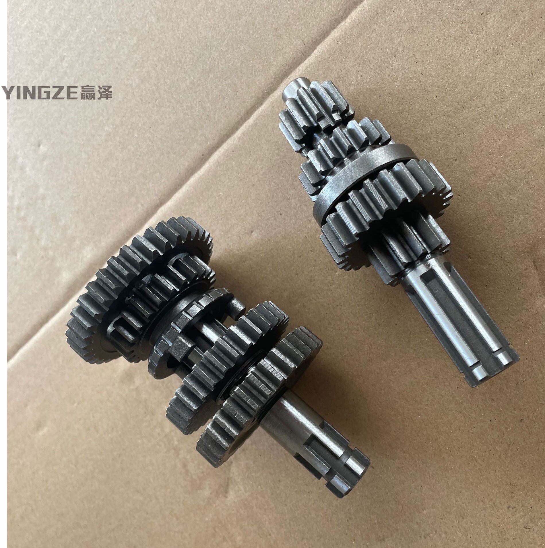 125CC卧式四轮卡丁沙滩车摩托配件 三加一汽油发动机倒挡齿轮