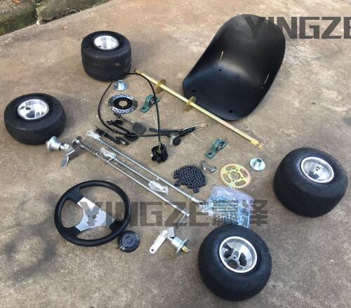 diy改装四轮漂移配件光胎卡丁车