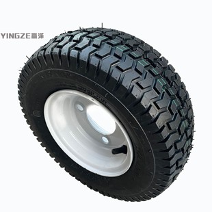四轮游乐车电动卡丁车配件13X5.00-6寸轮胎草坪公路真空胎轮毂