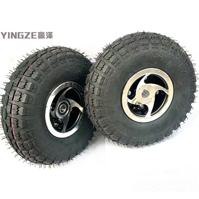 卡丁车4.10-3.50-4寸轮胎轮毂