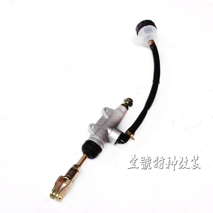 DIY改装四轮卡丁车沙滩车配件后刹车上泵后碟刹一字脚刹上泵油杯