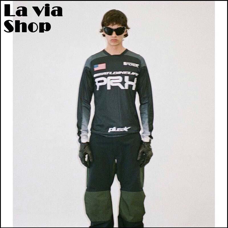 买手店折扣美国PRIX上衣23新品联名款机能风长袖赛车服