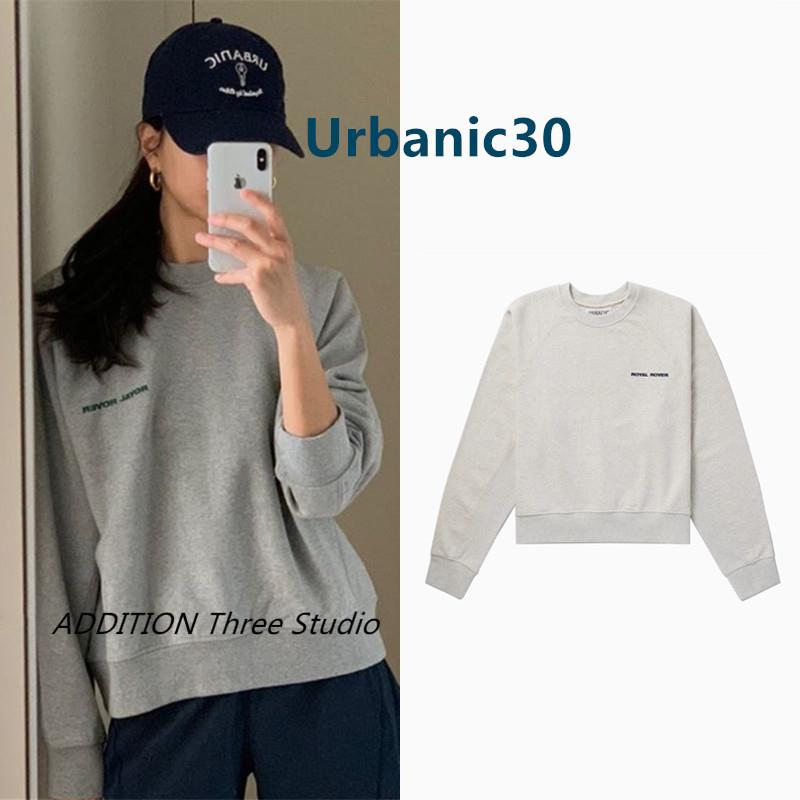 少现 Urbanic30 春秋款韩版圆领纯棉慵懒风休闲百搭长袖宽松卫衣
