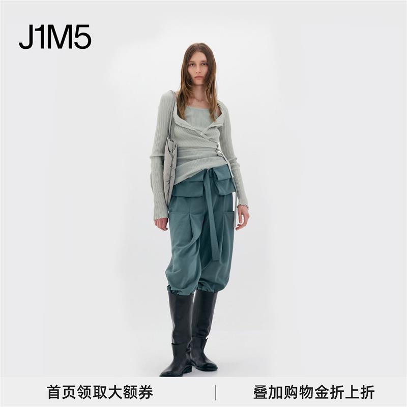 J1M5买手店 LOW CLASSIC24春夏 双束带口袋长裤 设计师品牌
