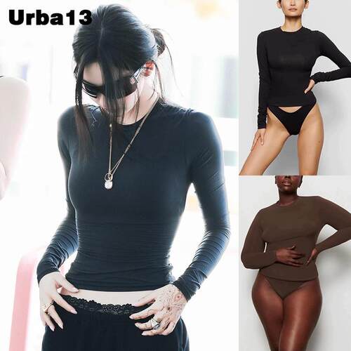 Urba13买手店现货正品SKIMS FITS EVERYBODY打底衫宁艺卓同款长袖
