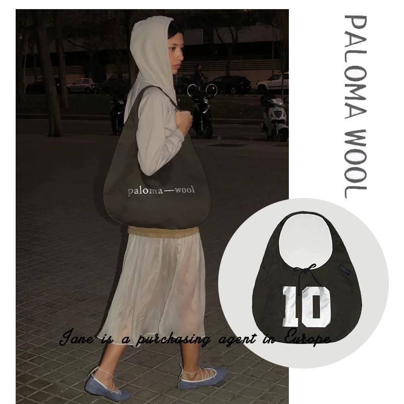 国现 西班牙直邮 PALOMA WOOL 24新款10周年纪念款印花单肩托特包
