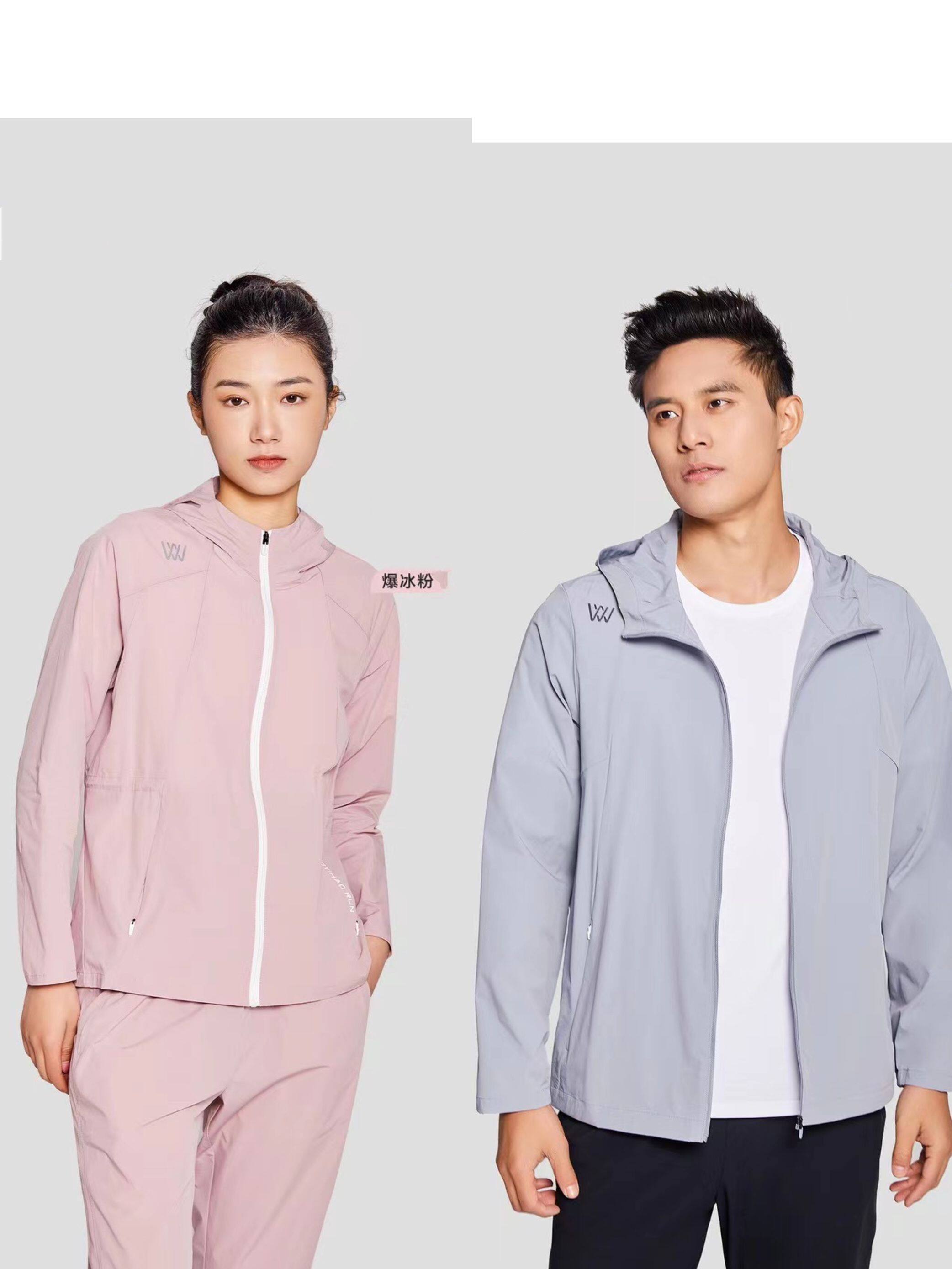 红一号夏季男女连帽防晒衣服外套