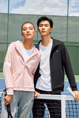 红一号秋冬季男女士连帽拉链卫衣