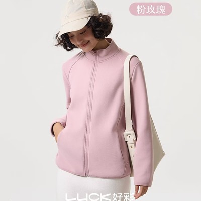 好彩暖绵绵女外套冲锋衣内胆2025秋冬新款户外休闲开衫抓绒衣520