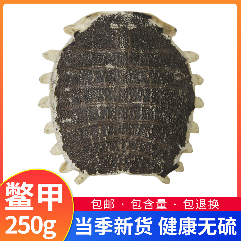 中药材新货鳖甲盖子250克免费打