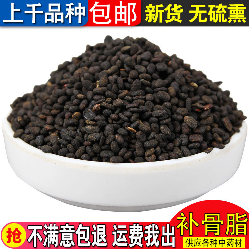 野生500克 可代磨补骨脂粉 胡韭子/破故纸中药材包邮全部适用