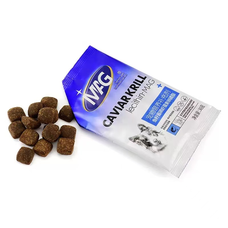 mag鱼籽磷虾蛋黄卵磷脂猫用狗猫用鱼油卵磷脂美毛亮毛试吃合集