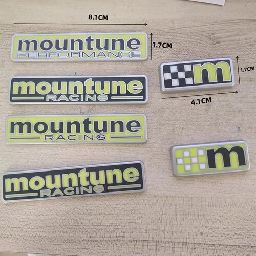 适用于福特福克斯RS改装车标Mountune标嘉年华ST车身M装饰贴标志