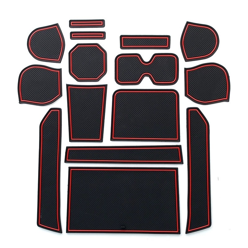 适用于铃木IGNIS门槽垫改装汽车装饰防尘垫英格尼斯置物收纳垫