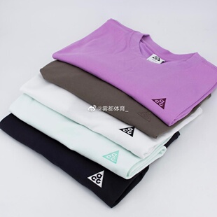 Nike ACG 小LOGO男子纯色圆领宽松透气户外短袖T恤DJ3643-121-010