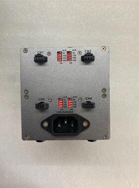 工业光源控制器，型号：VLD-24V1A-CH4，带四个光栅