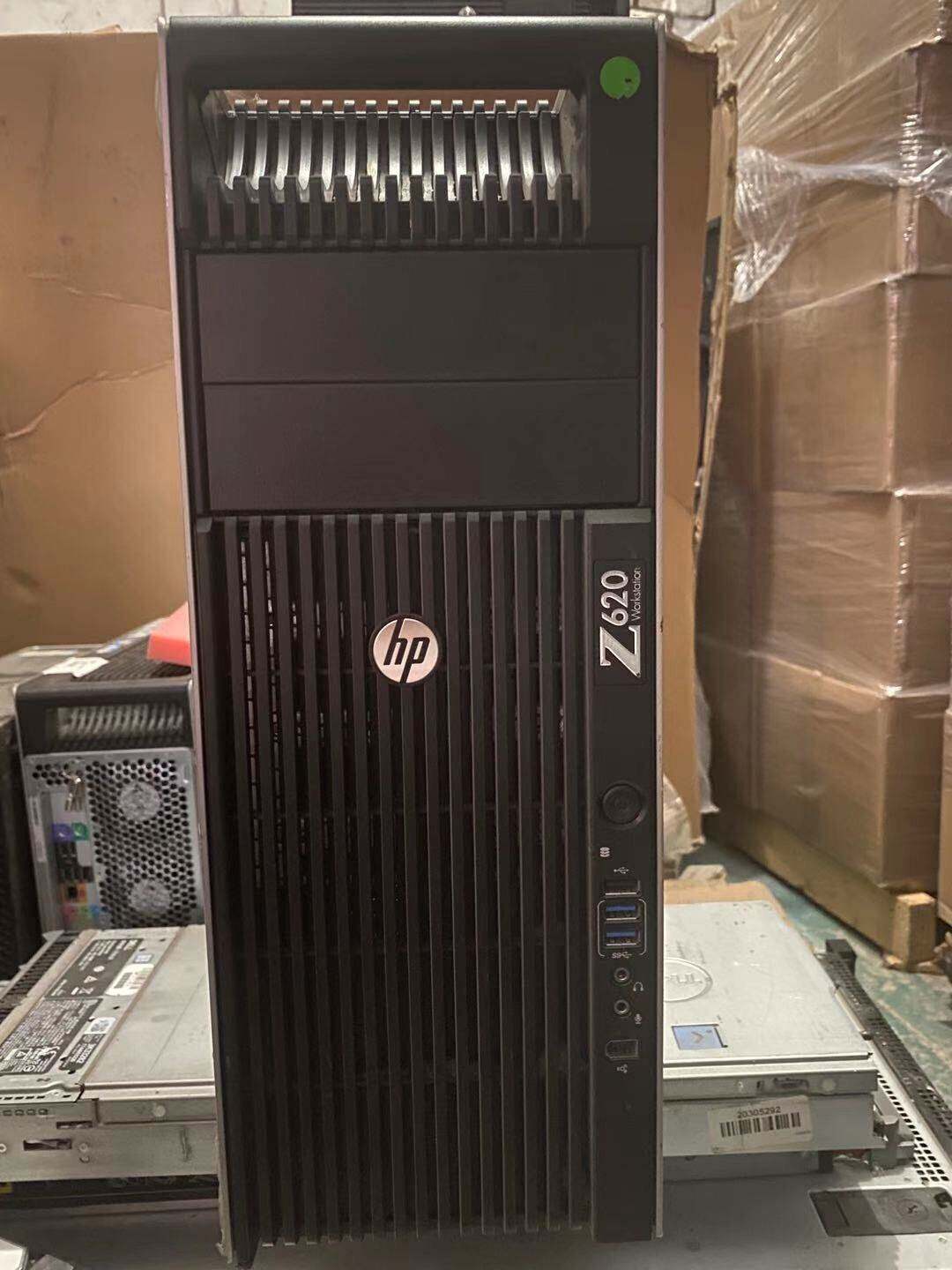 惠普hp z620图形工作站双路20核40线程至强e5-2680v2设计渲染主机