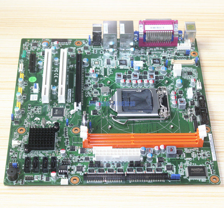 研华aimb-501g2-ksa2e/ksa1e原装工控机主板双网口10串口1155针脚