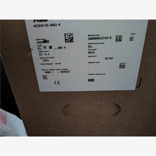ACS510-4全新ABB变频器