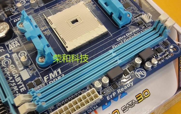 Gigabyte/技嘉 A75M-DS2 FM1 DDR3全固态集显小板SATA3 USB3 A8A6 电脑硬件/显示器/电脑周边 主板 原图主图