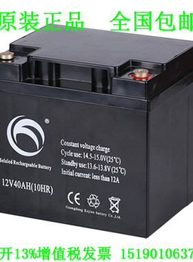 Sealed Rechargeable Battery蓄电池12V40AH(10H)免维护 UPS 电瓶