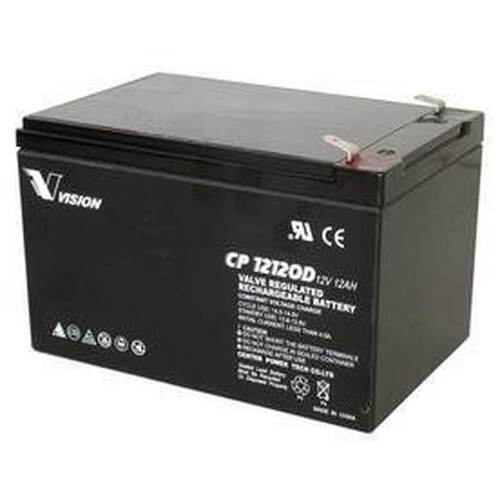 VISION威神12V120AH蓄电池6FM120太阳能电厂机房UPS直流屏EPS正