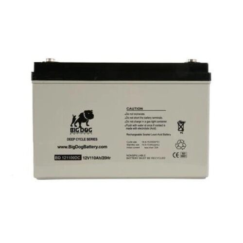BIGDOG蓄电池DB121100DC/12V110AH/20HR免维护 UPS循环太阳能电瓶