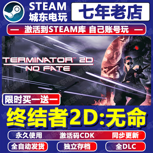 终结者2D无命Steam激活码CDK