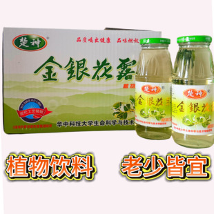 楚神金银花露金银花露野生植物饮料整箱12瓶