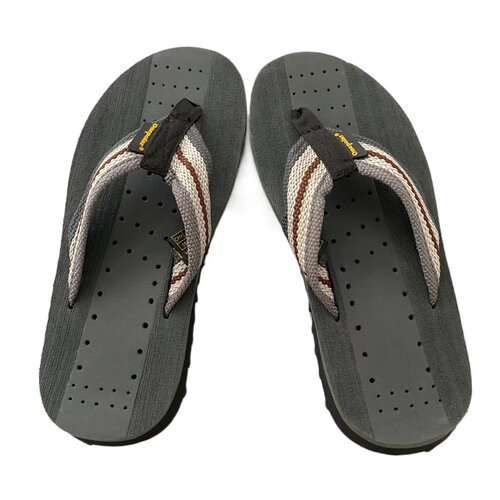 极地夹脚织带人字拖防滑