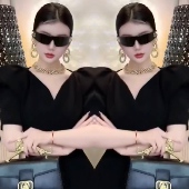 高级感冷谈系精致长裙2026春季 气质女神范名媛显瘦连衣裙 网红新款