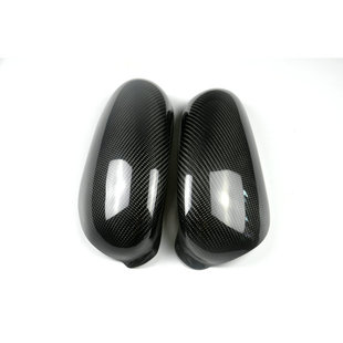 适用于保时捷Carrera Boxster Cayman911 996 986碳纤后视镜罩贴