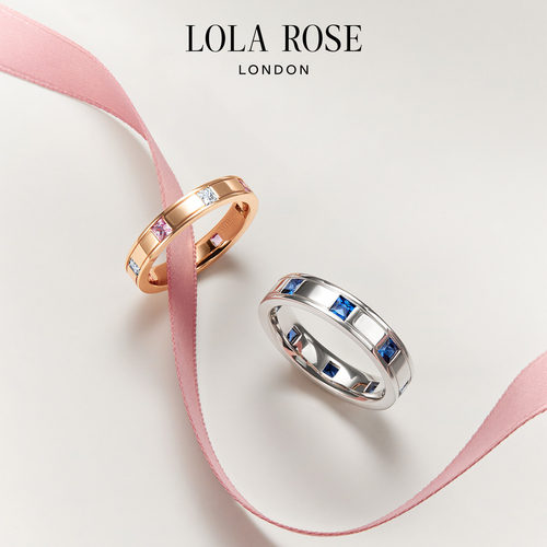 Lola Rose罗拉玫瑰爱意满盒情侣对戒经典轻奢小众情侣款生日礼物