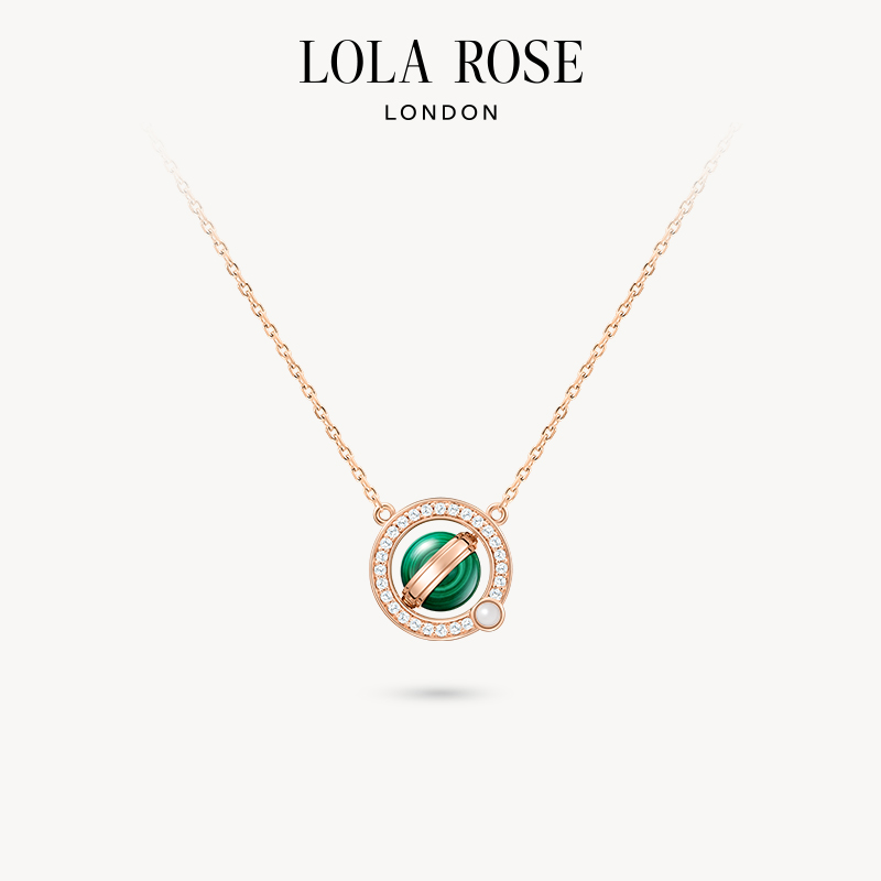 罗拉玫瑰日心说转运珠项链