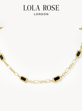 Lola Rose罗拉玫瑰多拱门项链项链女款锁骨链时尚复古生日礼物