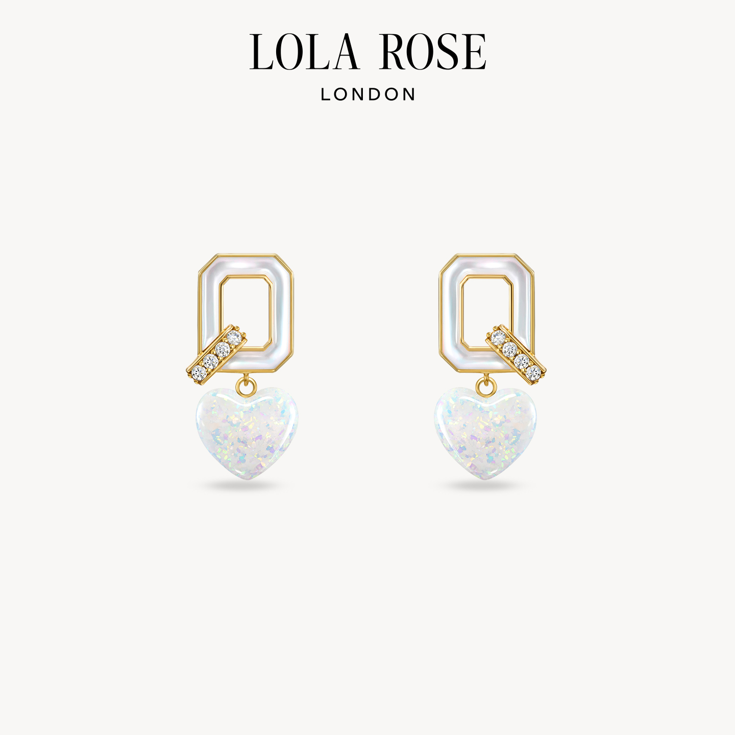 LolaQ系列气质母贝耳饰