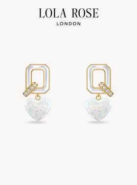 Lola Rose罗拉玫瑰Q系列耳钉耳饰女款小众时尚生日礼物