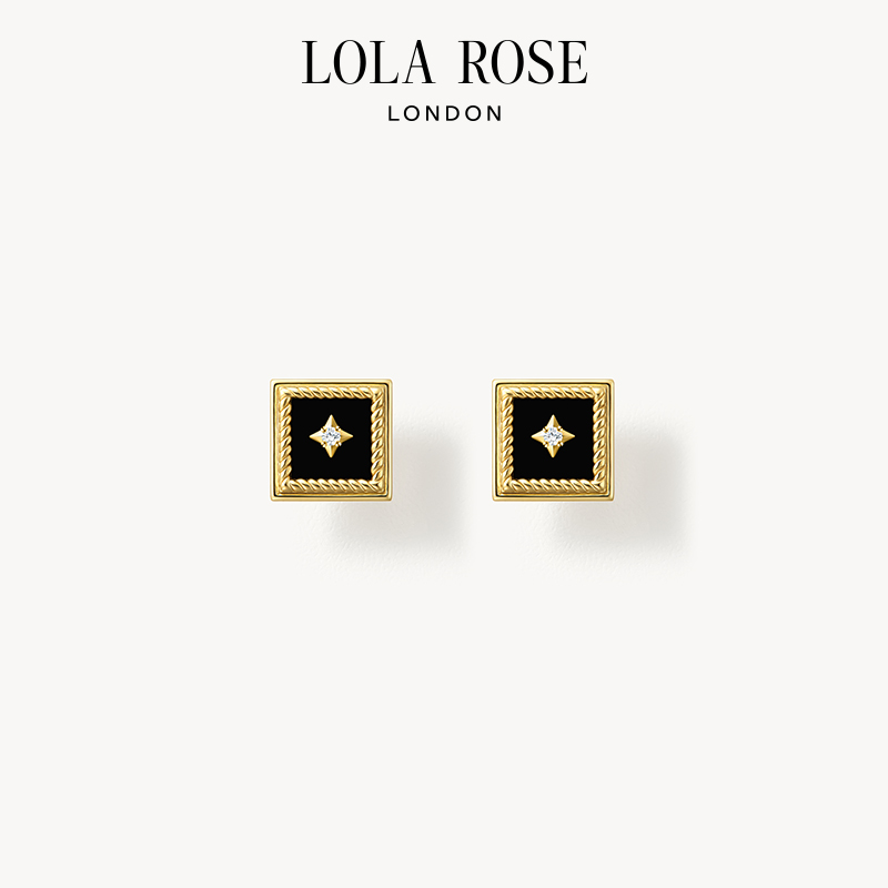 LolaRose复古ins风耳钉