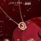 Lola Rose罗拉玫瑰日心说星球项链女款 红色项链轻奢情人节礼物