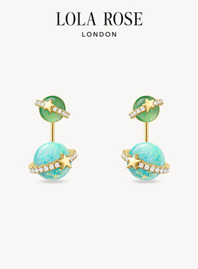 Lola Rose罗拉玫瑰日心说耳钉耳饰女款新款小众时尚生日礼物