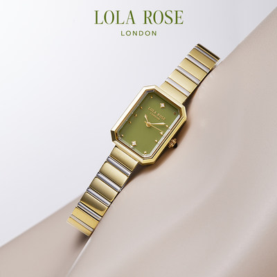 LolaRose罗拉玫瑰方糖小绿表女