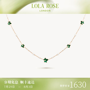 Lola 新品 上市 Rose羅拉玫瑰常青藤多葉項(xiàng)鏈常青藤生日禮物