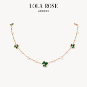 Rose罗拉玫瑰常青藤多叶项链常青藤情人节礼物 Lola 新品 上市