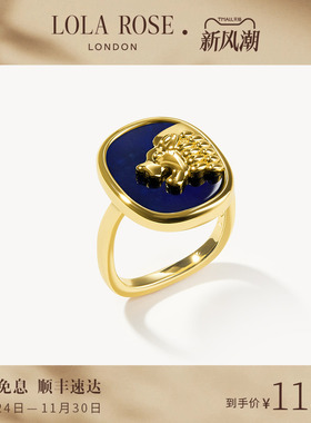 Lola Rose罗拉玫瑰金狮系列戒指女款爆款时尚轻奢生日礼物