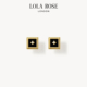 复古小众时尚 Lola Rose罗拉玫瑰画框耳钉耳饰女新款 情人节礼物