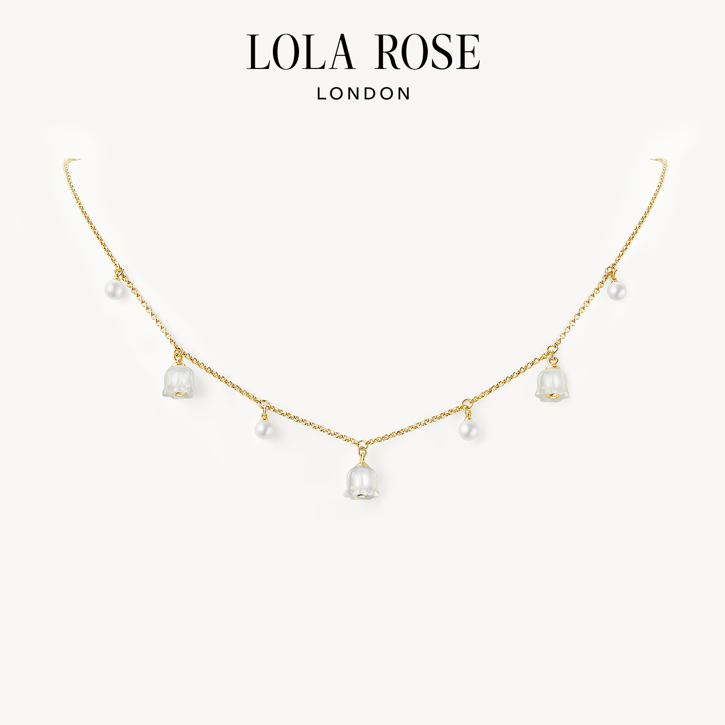 [新品上市]Lola Rose罗拉玫瑰铃兰系列项链女款新款生日礼物