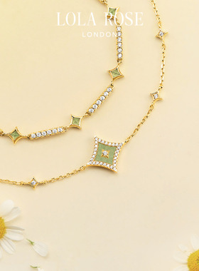 Lola Rose罗拉玫瑰串珠闪星叠戴手链女高级小众生日礼物