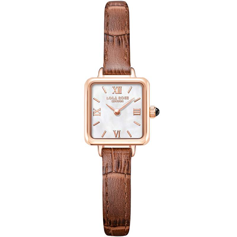 Lola Rose表带Cube小方表系列皮带8mm生日礼物