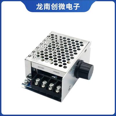 直流电机调速器12V24V36V48V60V大功率PWM控制器20A/10A调速开关