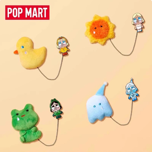 CRYBABY眼泪工厂系列毛绒徽章POPMART泡泡玛特盲盒潮流送礼物